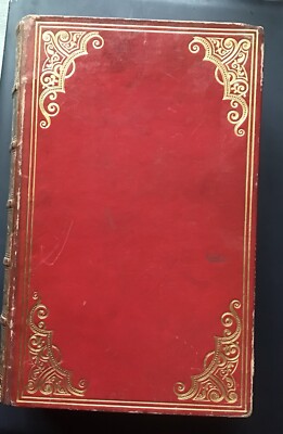 1865 PLUTARCH'S LIVES, TRANSLATED by J. & W. LANGHORNE.  Beautifully Bound-image