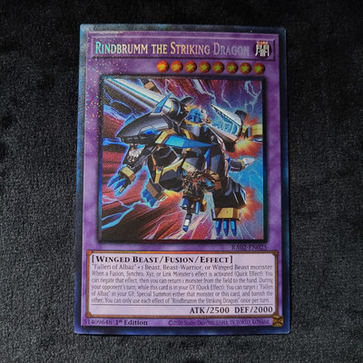 Rindbrumm the Striking Dragon (PCR) RA02-EN025 25th Anniversary Rarity Coll. II-image