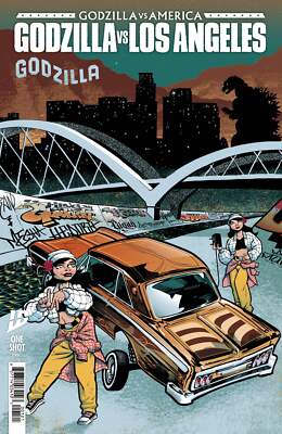 Godzilla vs. America: Los Angeles Variant B (J. Gonzo)-image