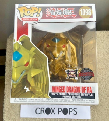 Winged Dragon Of Ra YU-GI-OH! SE 1098 FUNKO POP VINYL NEW IN MINT BOX-image