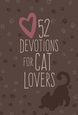 52 Devotions for Cat Lovers - Leather Bound - VERY GOOD-image