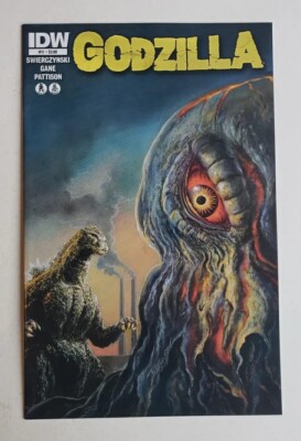 Godzilla #11 Cover Art By Bob Eggleton Low Print Run IDW Comics-image