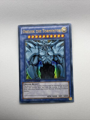 Obelisk the Tormentor YGLD-ENG02 King of Games: Yugi's Legendary Decks...-image