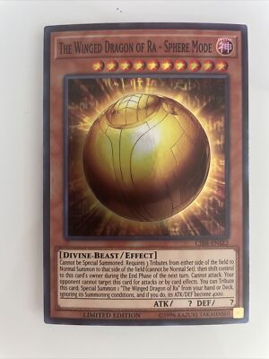 The Winged Dragon of Ra - Sphere Mode - CIBR-ENSE2 - Super Rare Limited NM-image