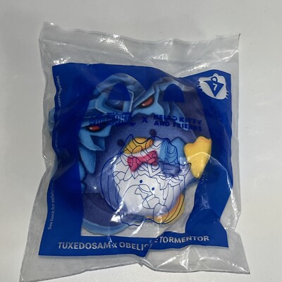 2024 #7 Tuxedo Sam x Obelisk The Tormentor McDonald's YU-GI-OH X HELLO KITTY Toy-image