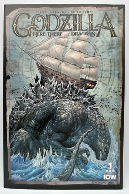 IDW Comics - Godzilla: Here There Be Dragons #1C (2023) LN/B&B/CS-image