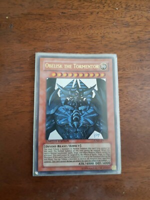 Yugioh Obelisk The Tormentor JUMP-EN037 Limited Edition DMG-image