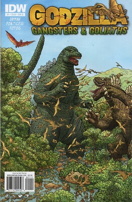 IDW Comics Book Godzilla #1 Cover A Gangsters & Goliaths 2011 Grade NM- 9.2-image