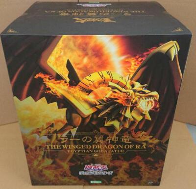 YUGIOH Duel Monsters The Winged Dragon of Ra Egyptian God Statue Figure-image