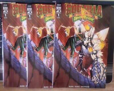 Godzilla VS The Mighty Morphin Power Rangers II 1 x3-image