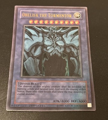 Obelisk the Tormentor (Ultra Rare) GBI-002 Yu-Gi-Oh! Duel Monsters International-image