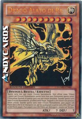 excellent • WINGED DRAGON DI RA (The Winged Dragon Of) Ultra R YGMU IT002 Yugioh!-image