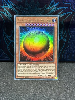 Yugioh The Winged Dragon of Ra - Sphere Mode DUPO-EN045 Ultra Rare 1st Ed NM-image