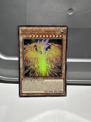 YUGIOH MIL1-EN001 The Winged Dragon Of Ra - Immortal Phoenix Ultra Rare-image