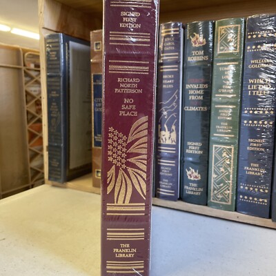 Sealed Richard North Patterson No Safe Place The Signed First Edition Society-image