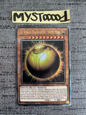 Yu-gi-oh! Card The Winged Dragon Of Ra Sphere Mode RA01-EN007 QCR English -image
