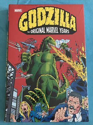GODZILLA ORIGINAL MARVEL YEARS OMNIBUS SEALED NEW HERB TRIMPE FIRST ISSUE COVER-image