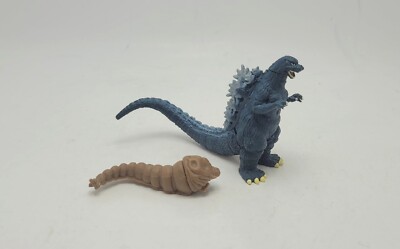 1989 Bandai Godzilla & Mothra Larva HG High Grade Kaiju Figure US Seller-image
