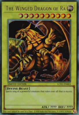 1X NM The Winged Dragon of Ra - LC01-EN003 - Ultra Rare Limited Ed-image