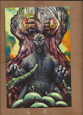 GODZILLA WAR FOR HUMANITY #1 MCFARLAND VIRGIN  VARIANT COVER IDW-image