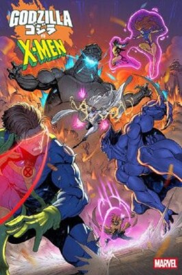 Godzilla Vs X-Men #1 Iban Coello Variant-image