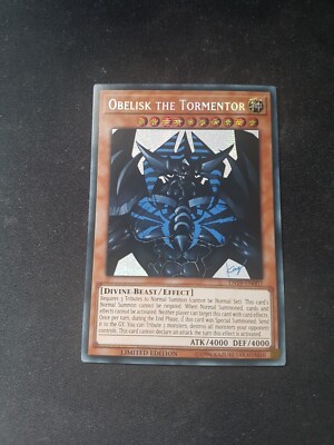 Yugioh Obelisk the Tormentor TN19-EN007 Prismatic Secret Rare Limited Edition NM-image
