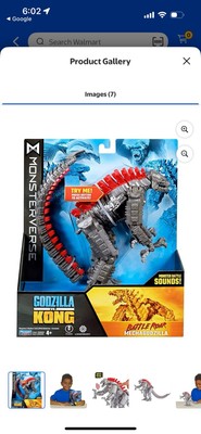 Nwt Godzilla Versus Kong MonsterVerse Battle Roar Mechagodzilla-image