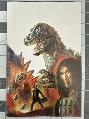 Godzilla: Heist #1 | Virgin Variant 1:25 | Cover By Danny Earls | IDW 2025 | NM-image