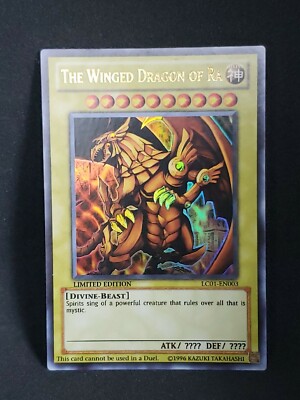 The Winged Dragon of Ra  Ultra Rare Limited Edition Yugioh NM (Y2)-image