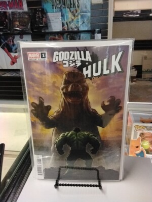 GODZILLA VS HULK Stonehouse Variant cover NM 1st print 2025-image