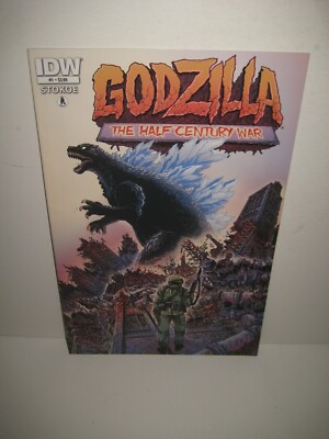 Godzilla Half-Century War #1 James Stokoe IDW 1st Print 2012-image