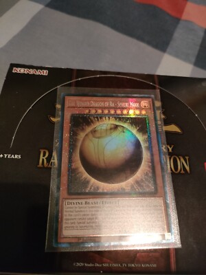 Yu-Gi-Oh! The Winged Dragon Of Ra - Sphere Mode - Platinum Secret RA01-EN007 NM-image