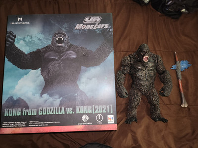 UA Monsters GODZILLA vs. KONG - KONG Figure Japan Import- Breifly Displayed-image