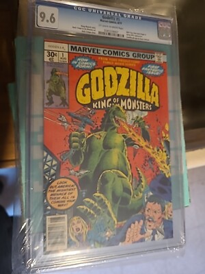 Godzilla #1 CGC 9.6 (Marvel 1977)-image