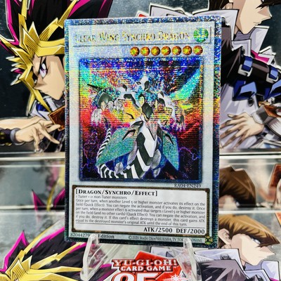 Yugioh Clear Wing Synchro Dragon RA04-EN249 QCR 1st Ed Near Mint-image