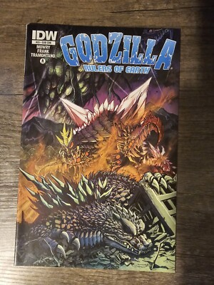 IDW Publishing Godzilla Ruler Of Earth #23 By Chris Mowry (Sub Cover)-image