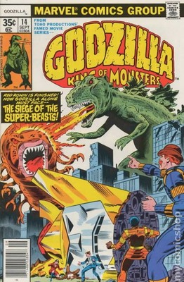 Godzilla #14 GD/VG 3.0 1978 Stock Image Low Grade-image