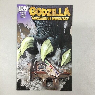 Godzilla Kingdom Of Monster #1 Buy Me Toys Retailer Exclusive IDW 2011 (GZ63)-image