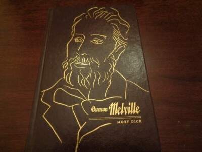 Moby Dick by Herman Melville, Leatherbound Edition - Copyright 1998 - Time Life-image