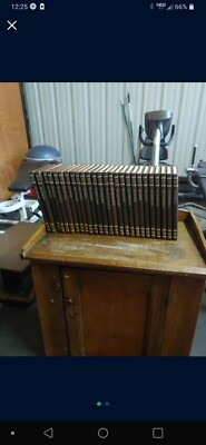 The Old Times Complete Set: 26 leather bound books. By Time Life Books-image