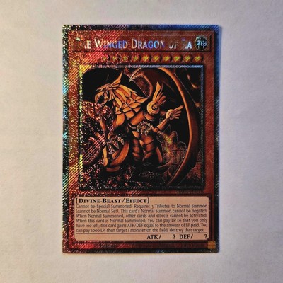 The Winged Dragon of Ra Platinum Secret Rare RA04-EN118 NM-image