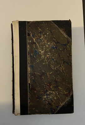 1883 1st Edition Life on the Mississippi Mark Twain w/Flaming Head Leather Book-image