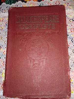 The Complete Works Of William Shakespeare Plays, Poems & His Life History 1925 -image