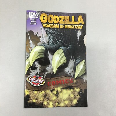 Godzilla Kingdom Of Monster #1 Comic Book University Exclusive IDW 2011 (GZ80)-image