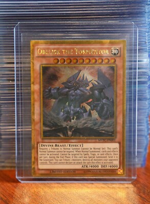 Yu-Gi-Oh Obelisk The Tormentor Limited Edition  MVPC-EN001-image