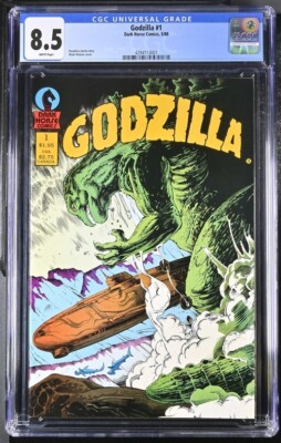 Godzilla 1 (Dark Horse, 1988)  CGC 8.5  WP-image
