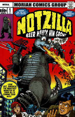 Notzilla #1A VF/NM; Antarctic | Godzilla 1 Tribute Prestige Format One-Shot - we-image