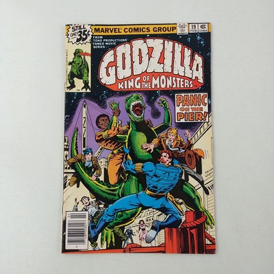 Godzilla King of Monsters #19 Newsstand (1978 Marvel Comics)-image