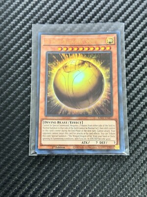 Yugioh x3 The Winged Dragon of Ra - Sphere Mode RA01-EN007 Ultra Rare 1st Ed NM-image