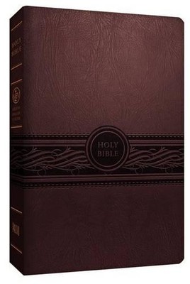 Faith Passio MEV Personal Size Large Print, Cherry B (Leather Bound) (UK IMPORT)-image